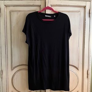 VINCE cap sleeve tunic